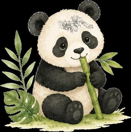 Mascota grupei Grupa Puilor Panda
